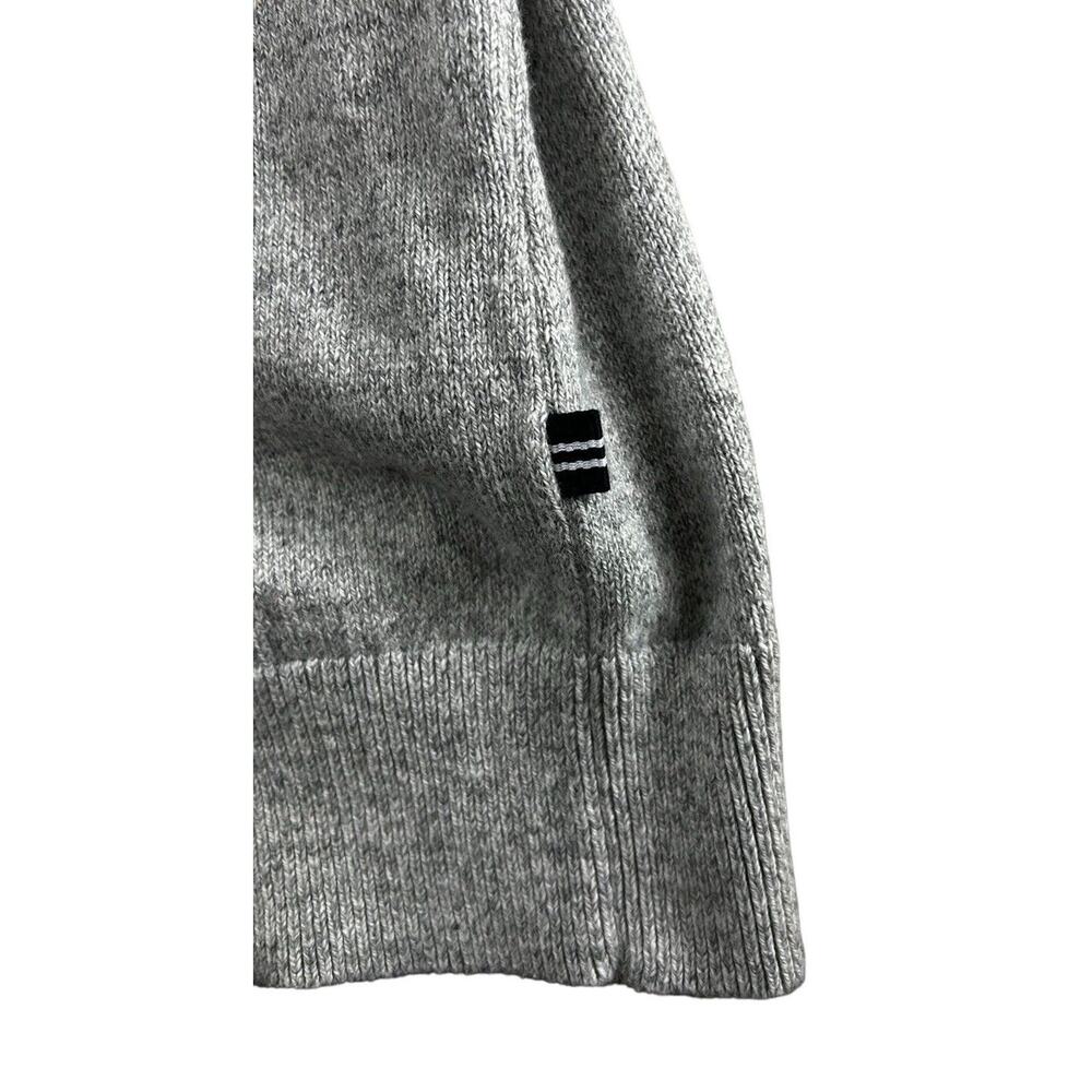 Men's Nautica Gray Pull-Over Sweater Sz XL Gray V-Neck Cotton Long-Sleeve - Picture 6 of 8